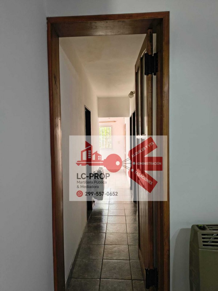 Lc Prop Alquila- Casa 2 Habitaciones- Barrio Pueblo Nuevo, Cutral Co
