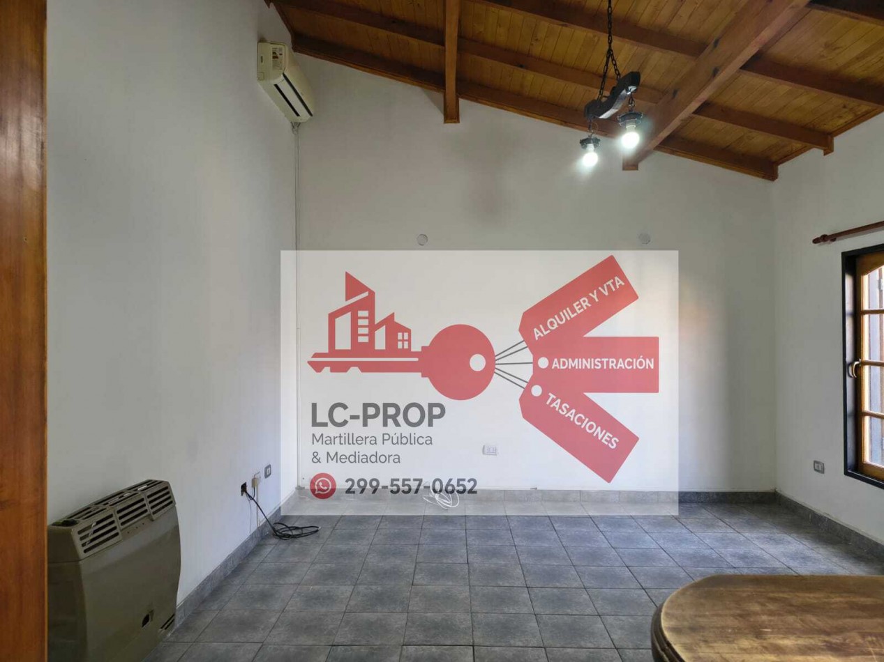 Lc Prop Alquila- Casa 2 Habitaciones- Barrio Pueblo Nuevo, Cutral Co