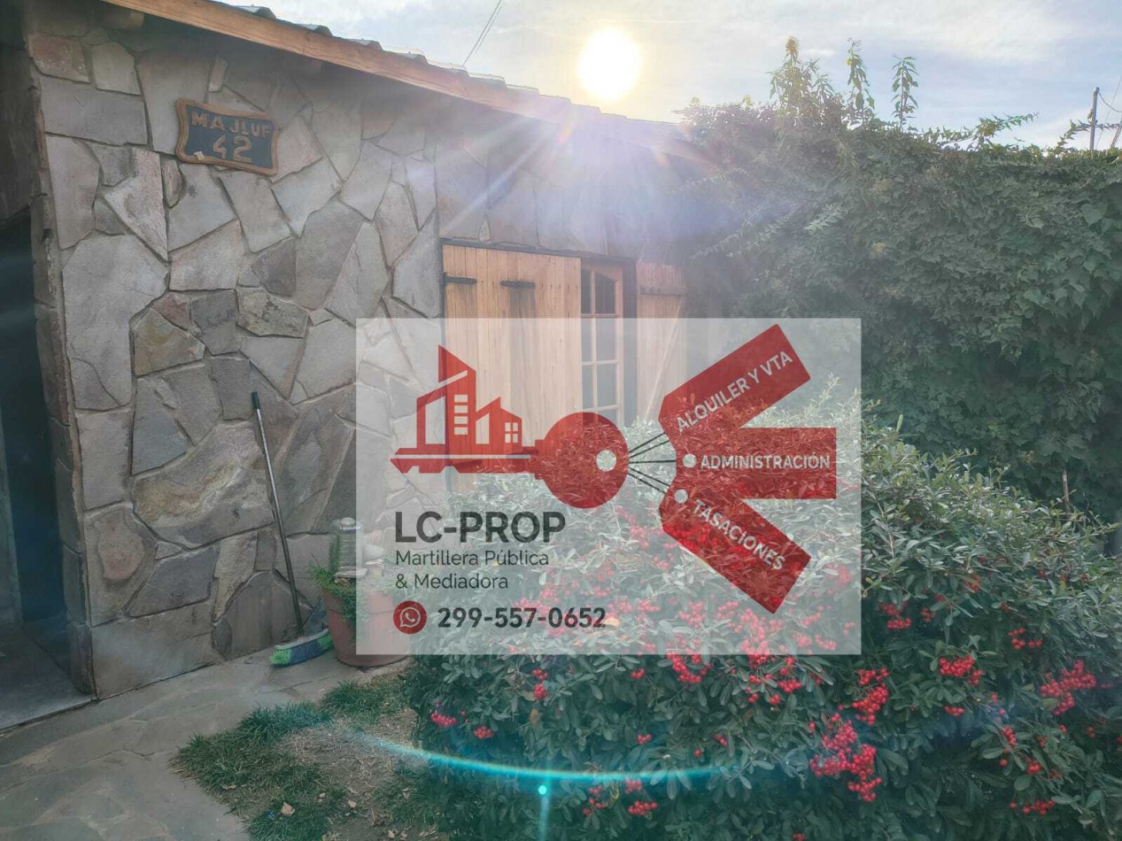 Lc Prop Alquila- Casa 2 Habitaciones- Barrio Pueblo Nuevo, Cutral Co