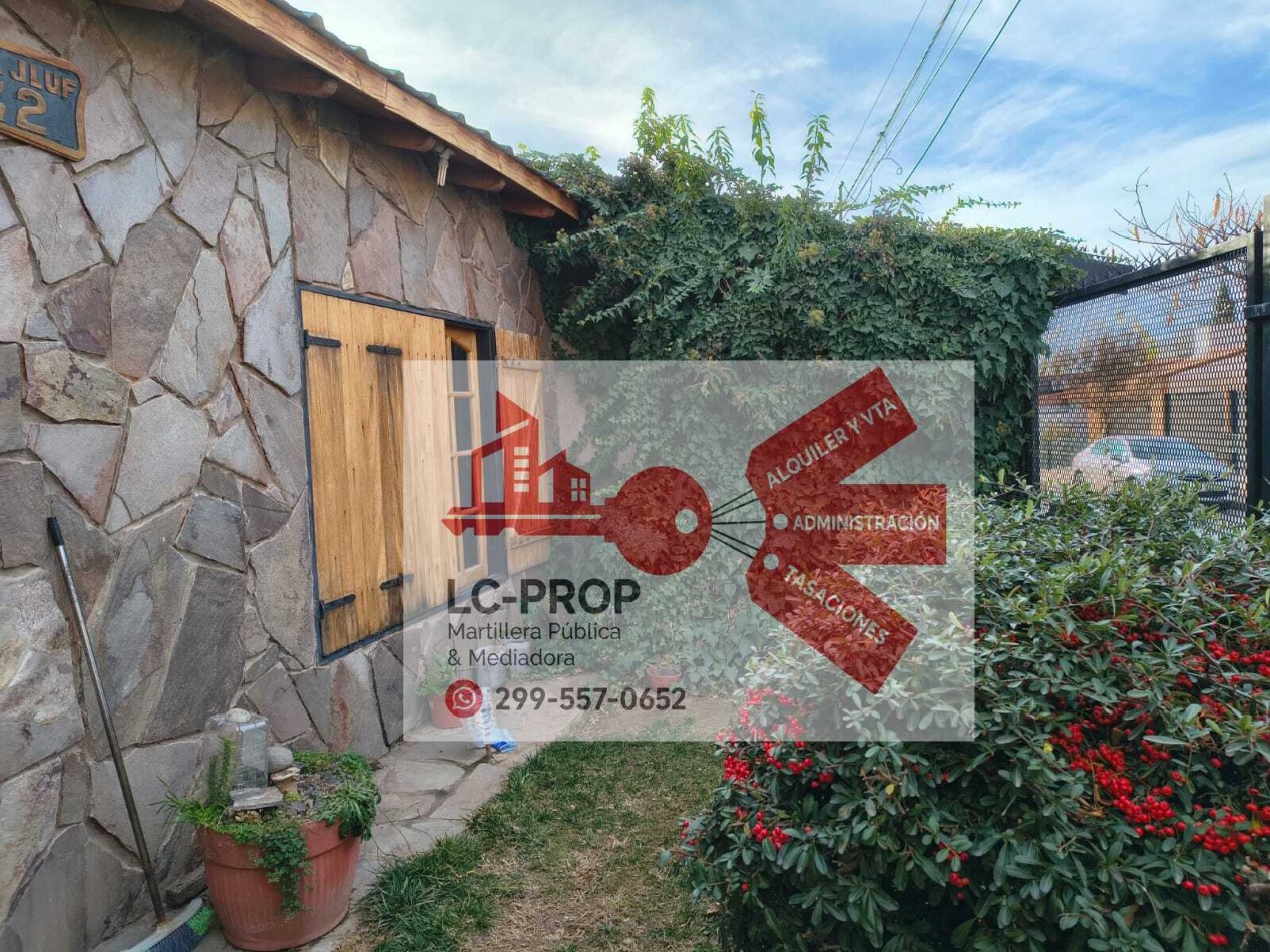 Lc Prop Alquila- Casa 2 Habitaciones- Barrio Pueblo Nuevo, Cutral Co