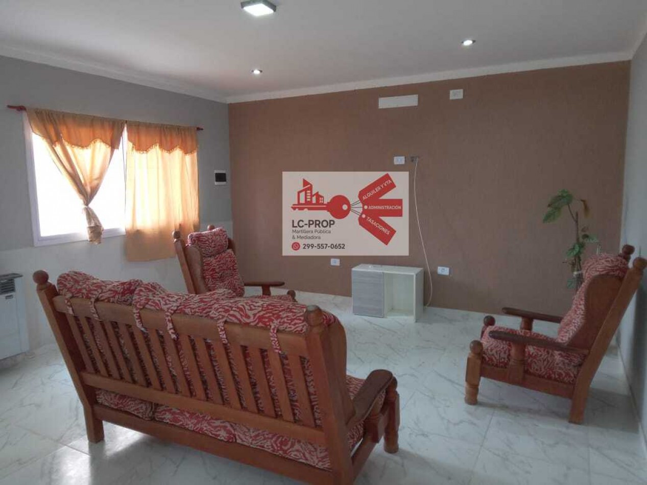 LC PROP- Alquila Casa 2 Habitaciones B.o Pueblo Nuevo- Cutral Co