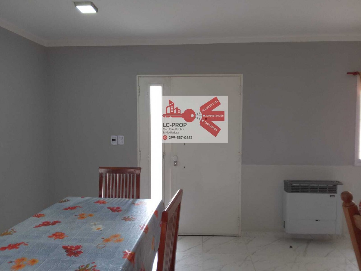 LC PROP- Alquila Casa 2 Habitaciones B.o Pueblo Nuevo- Cutral Co