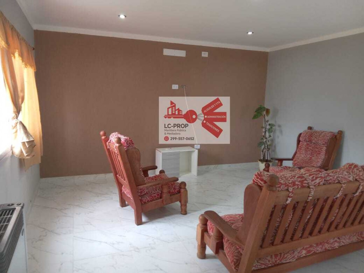 LC PROP- Alquila Casa 2 Habitaciones B.o Pueblo Nuevo- Cutral Co