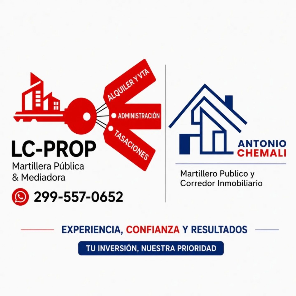 LC PROP- CHEMALI VENDEN- Complejo habitacional ubicado en Barrio Soufal, Plaza Huincul
