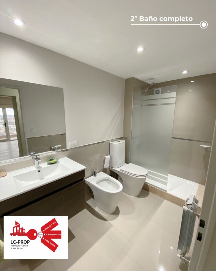 LC PROP ALQUILA- Departamento nivel gerencial- 2 Habitaciones- Neuquen Capital