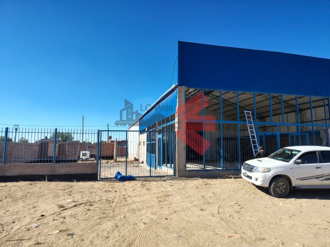 LC PROP ALQUILA GALPON- Sobre ruta 17 Plaza Huincul