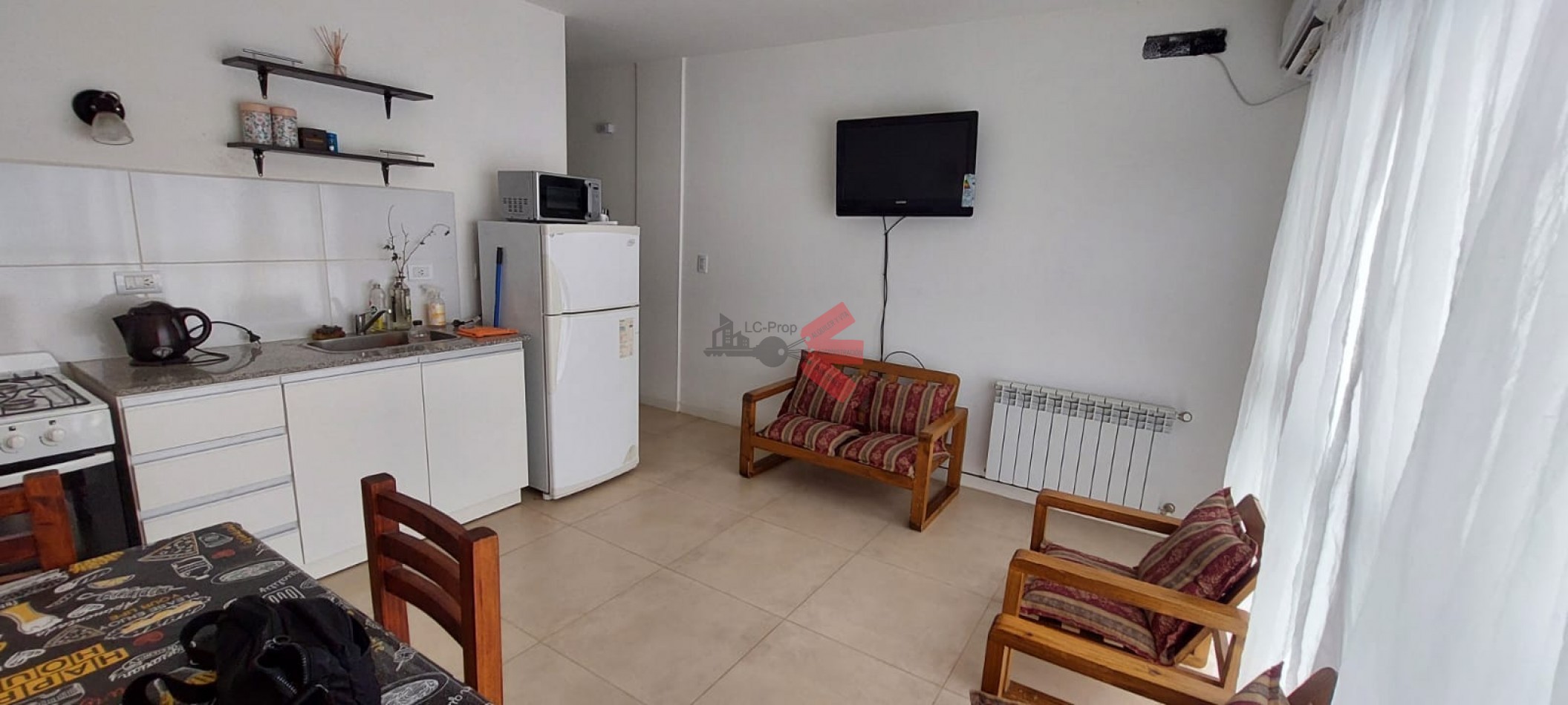 Lc Prop Alquila- Dpto amoblado- Neuquen Capital zona Costa del Rio