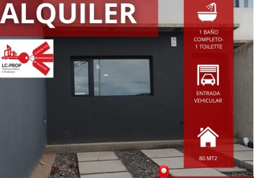 LC PROP ALQUILA- Duplex a Estrenar, 2 Habitaciones- Barrio Terrazas- Neuquen Capital