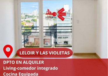 DPTO 1 DORMITORIO- LELOIR Y LAS VIOLETAS