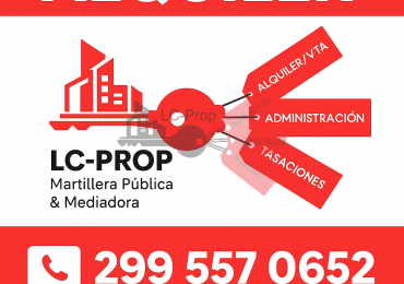 Lc Prop Alquila- Dpto amoblado- Neuquen Capital zona Costa del Rio